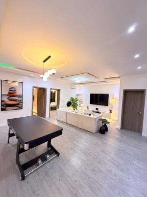 Elegant Furnished 2 Bedroom Apartment with Solar in a Secure Estate, Ikate, Lekki, Lagos, Flat / Apartment for Sale