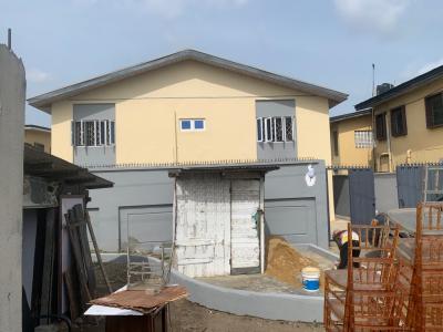 4 Bedroom House with a Room Bq, Nuru Oniwo/ Surulere/lagos, Surulere, Lagos, Detached Duplex for Rent
