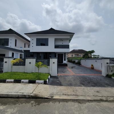 Magnificent 6 Bedroom Duplex with a Bq,pool,cinema Gym, Ajah, Lagos, Detached Duplex for Sale