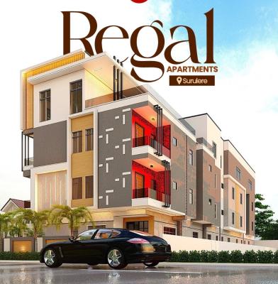 1 Bedroom Fully Managed Airbnb Apartment, Adeniran Ogunsanya Mall, Leisure Mall, Shoprite Surulere, Adelabu, Surulere, Lagos, Block of Flats for Sale