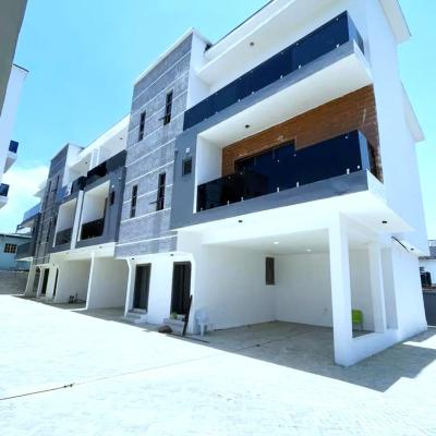 Lovely 4 Bedroom Terrace Duplex with a Bq, Ologolo, Lekki, Lagos, Terraced Duplex for Rent