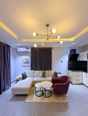 Luxury 1bedroom Service Apartment with Swimming Pool, Agbaoku, Opebi, Ikeja, Lagos, Mini Flat (room and Parlour) Short Let