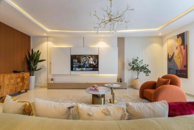 Luxurious 3 Bedroom Apartment, with a Sea View From The Masters Room., Lekki Phase 1, Lekki, Lagos, Terraced Duplex Short Let