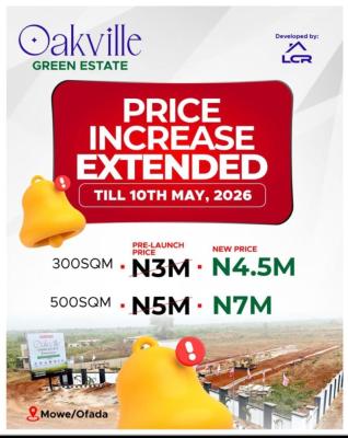 Buy & Build C of O Land with a 2-year Interest-free Payment Plan, Near International Brewery, Nestle Plc, Sagamu Interchange, Mowe Ofada, Ogun, Residential Land for Sale
