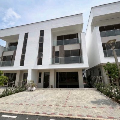 Newly Constructed 4 Bedrooms Semi Detached Duplex with 1 Room Boys Quarters, Guzape District, Abuja, House for Sale
