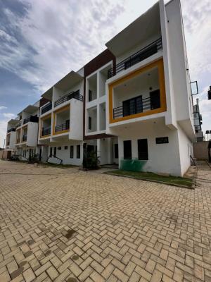 New 4 Bedroom Terrace Duplex + 2 Rooms Boys Quarters Pop Finishing All, Kado, Abuja, House for Sale