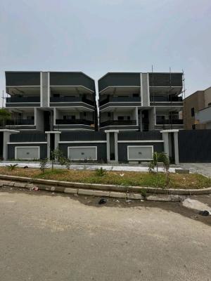 New 4 Bedroom Terrace Duplex + Boys Quarters 3 Living Rooms Pop Finish, Utako, Abuja, House for Sale