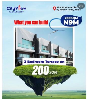 Residential & Commercial Plots with Fcda C of O, City View Park & Resort, Goza, Lugbe District, Abuja, Mixed-use Land for Sale