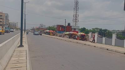 Fenced Land 4185sqm Bare Land, Along Opebi Road Ikeja Lagos, Opebi, Ikeja, Lagos, Mixed-use Land for Sale