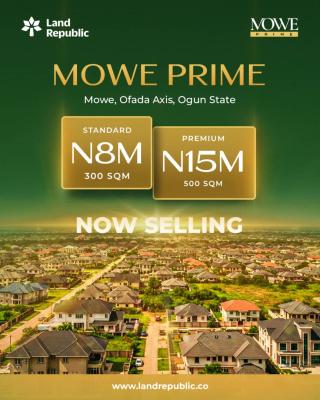 Residential Land in a Fast-growing Neighborhood - Perfect for Families, Mowe Prime, Mowe Ofada Axis, Mowe Ofada, Ogun, Residential Land for Sale