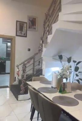 Tastefully Built Furnished 4bedroom Terrace Duplex, Pepperoni, Ajah, Lagos, Terraced Duplex for Sale
