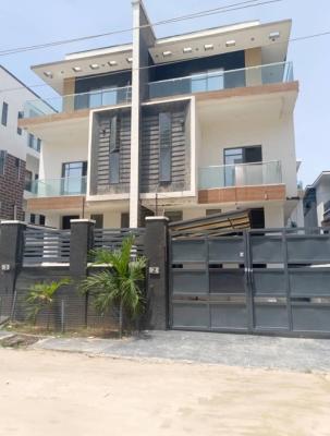 Beautiful 5 Bedroom Semi Detached Duplex with Bq in a Secure Estate, Ikate, Lekki, Lagos, Semi-detached Duplex for Rent