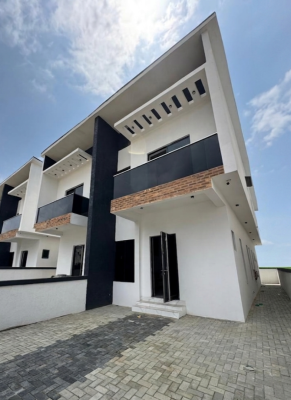 Premium 4 Bedroom Semi-detached House with Maiden Room, Abraham Adesanya, Ajah, Lagos, Semi-detached Duplex for Sale