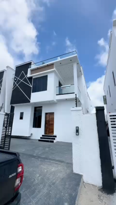 a Well-detailed, 4 Bedroom with Bq, Henrys Court, Lekki Atlantic Garden Estate, Alabiko , Off General Pai, Ajah, Lagos, Semi-detached Duplex for Rent