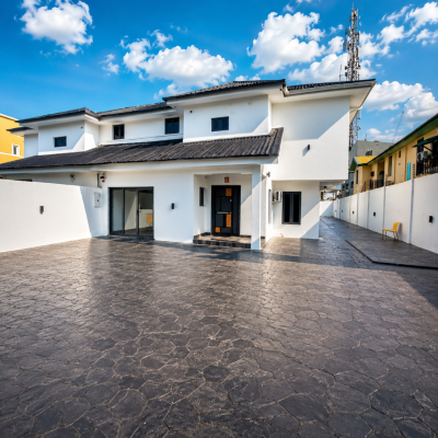Very Clean 5 Bedroom Duplex with Bq in a Quite Environment, Lekki Phase 1, Lekki, Lagos, Semi-detached Duplex for Rent