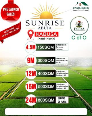 Estate Plots, Sunrise Estate, Kabusa, Abuja, Residential Land for Sale