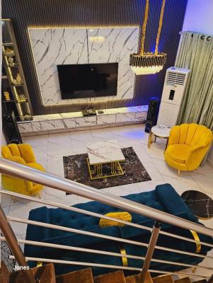 Furnished 3 Bedroom Terace Duplex, Ikota, Lekki, Lagos, Terraced Duplex for Rent