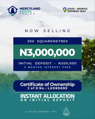 Mercyland Phase 2, Ijaye, Ibadan, Oyo, Mixed-use Land for Sale