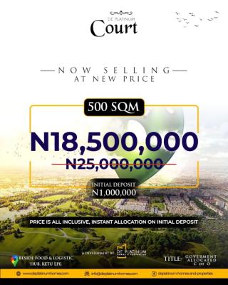 Platinum Court, Ketu, Epe, Lagos, Mixed-use Land for Sale