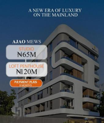 Spacious 1 Bedroom Apartments in a Serene Environment, 6-9% Yeild/9.83m per Year (1 Bedroom)70% Occupancy Yeild, Ikeja, Lagos, Flat / Apartment for Sale