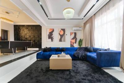 Brand New Smart Luxury 3 Bedroom Maisonette Apartment with Snooker, Victoria Island (vi), Lagos, Flat / Apartment Short Let