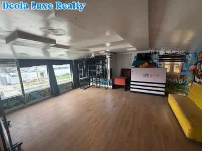 Spacious Commercial Space Directly Facing a High-traffic Road, Fola Osibo, Lekki Phase 1, Lekki, Lagos, Shop for Rent