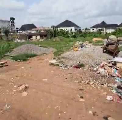 200ft By 220ft Commercial Land Fenced Round, Along Ebo Irhirhi Road Near Market Square, Airport Road Gra, Benin, Oredo, Edo, Land for Sale