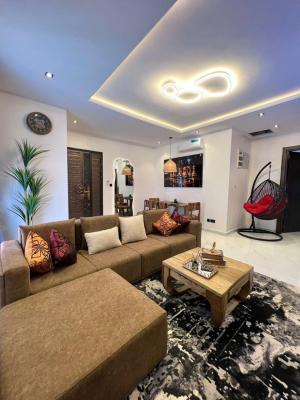 Fully Furnished 2 Bedroom Apartment + Bq, Swimming Pool, Gym, Lekki Phase 1, Lekki, Lagos, Flat / Apartment for Rent
