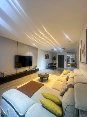 Furnished 2 Bedroom Apartment Suits for Airbnb Investment, Lekki Phase 1, Lekki, Lagos, Terraced Duplex for Rent