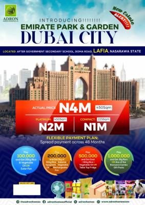 Prime Property Selling Fast, Doma Road, Dubai City Parks and Garden, Lafia, Nasarawa, Mixed-use Land for Sale