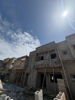 4-bedroom Duplex (carcass), Von Axis, Lugbe District, Abuja, Terraced Duplex for Sale