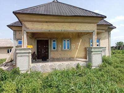 Semi Completed 3& 2bedroom Flat on 2plot of Land, Agbowa Ikorodu Lagos, Agbowa, Ikorodu, Lagos, Detached Bungalow for Sale