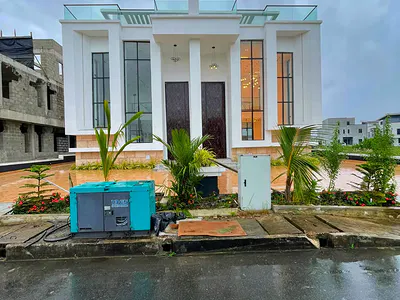 Luxury 5 Bedroom Semi-Detached Duplex with Elevator + Cinema + Pool — Lekki, Lagos