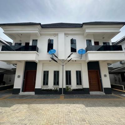Gorgeous 4bedroom  Semi Detached Duplex with a Bq,pool, Gym, Orchid, Lekki, Lagos, Semi-detached Duplex for Sale