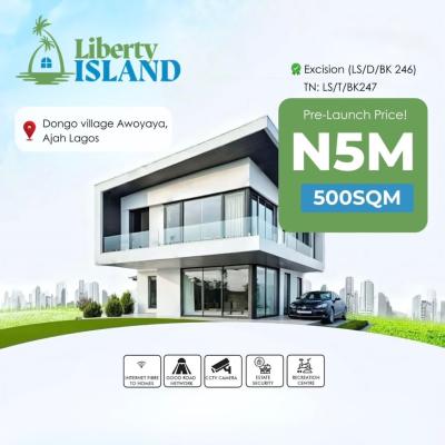 Deposit One Million and Get Your Land Today in Liberty Island, Dongo Village, Awoyaya, Ajah, Lagos, Land for Sale