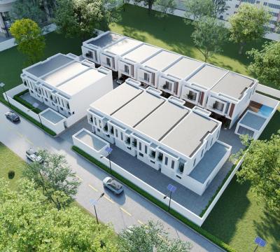Sheba Residence, 4 Bedroom Modern Terrace Duplex Beside Novare Mall, Lagos Business School, Lufasi Nature Park, Pan-atlantic University, Lekki, Lagos, Terraced Duplex for Sale
