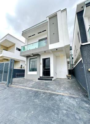 Contemporary 4 Bedroom Fully Detached Duplex with Tv Console and Bq, Ajah, Lagos, Detached Duplex for Sale