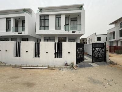 Brand New Luxury 5 Bedroom Fully Detached House, in an Estate at Chevron, Lekki, Lagos, Detached Duplex for Sale