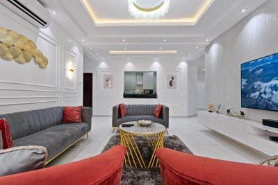 Fully Furnished 3 Bedroom Apartment, Cadogan Estate, Osapa, Lekki, Lagos, Flat / Apartment for Rent