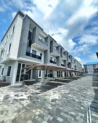 Luxury 4 Bed Terrace with a Bq, Pool and Gym, Oniru, Victoria Island (vi), Lagos, Terraced Duplex for Rent