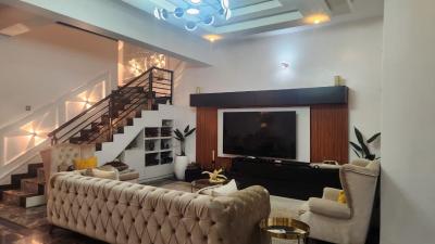 Fully Furnished 5bed Semi-detached Duplex Inside an Estate with Bq, Ikeja Gra, Ikeja, Lagos, Semi-detached Duplex for Rent
