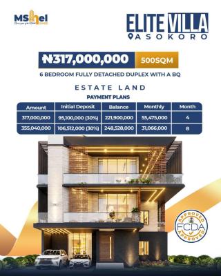 Estate Plots of Land, By Ait, Asokoro District, Abuja, Residential Land for Sale