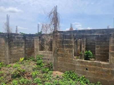 Uncompleted Twin 3 Bedroom, Road 7, Ademilokun Area Near Aroro Arulogun Ojoo, Olorunda Akobo, Akobo, Ibadan, Oyo, House for Sale