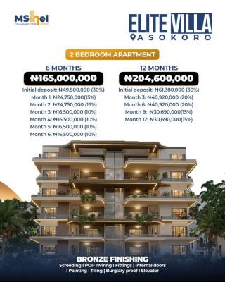 Off Plan 2 Bedroom Apartments, By Ait, Asokoro District, Abuja, Flat / Apartment for Sale
