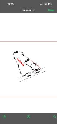 (direct Brief) 1550.537 Sqm Land, Oduduwa Street, Ikeja Gra, Ikeja, Lagos, Residential Land for Sale