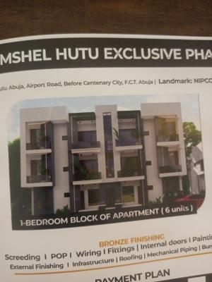 6 Units One Bedroom Block of Apartment, Before Centenary City, Lugbe District, Abuja, Flat / Apartment for Sale