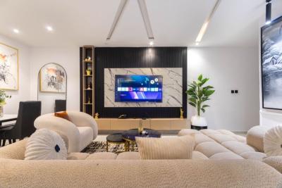 Brand New Smart Luxury 2 Bedroom Maisonette Apartment with Snooker, Old Ikoyi, Ikoyi, Lagos, Flat / Apartment Short Let