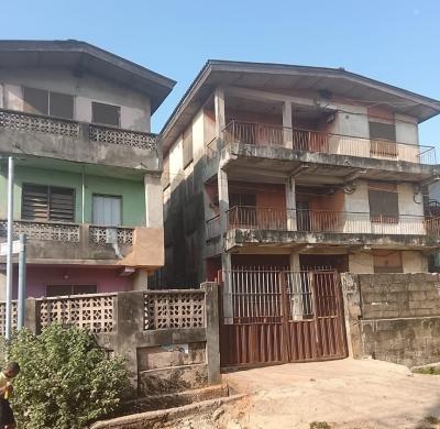 2 Numbers of 2storey Buildings on a Land  Measuring 1039.190sqm, Ketu, Lagos, House for Sale