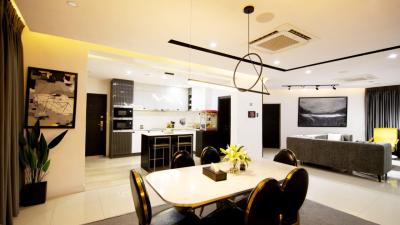 Luxury 2 Bedroom Apartment with Indoor Cinema and a Bq, Cheveron Drive, Bourdillon Court Estate, Lekki Expressway, Lekki, Lagos, Flat / Apartment for Rent