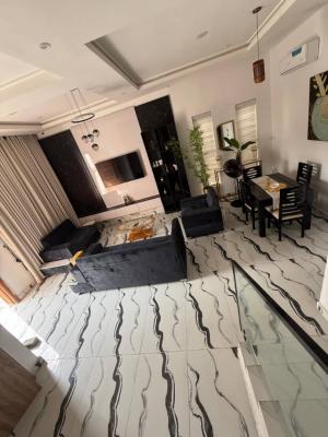 Furnished Self Compound 4 Bedroom Semi-detached Duplex with Bq, Orchid, Lekki, Lagos, Semi-detached Duplex for Rent
